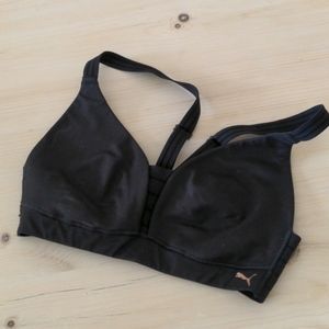 Puma sports bra black